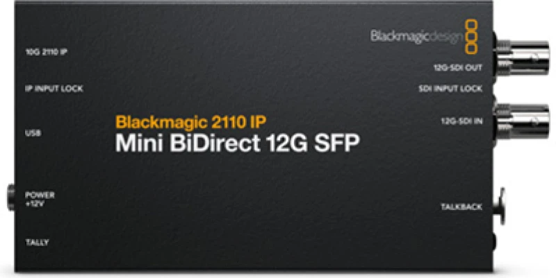 Image of Blackmagic Design CONVNVIPF/IP/12GSFP video signal converter Active vi