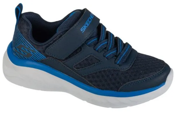 Image of Skechers Boys Boundless Lightweight Trainers UK Size 4 (EU 37) Navy blue SKE2379-NVBL-4