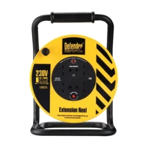 Image of Defender 50M 1.25MM 240V Heavy Industrial Reel