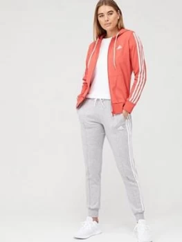 Image of Adidas Cotton Energize Tracksuit - Red
