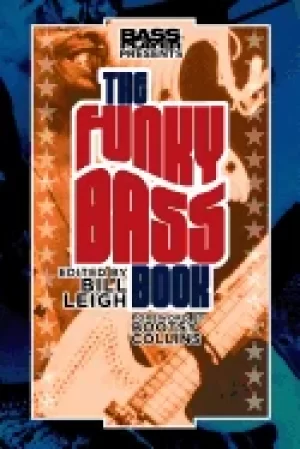 Image of bass player presents the funky bass book