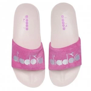 Image of Diadora Serifos 90s Sponge Womens Pool Sliders - Sachet Pink