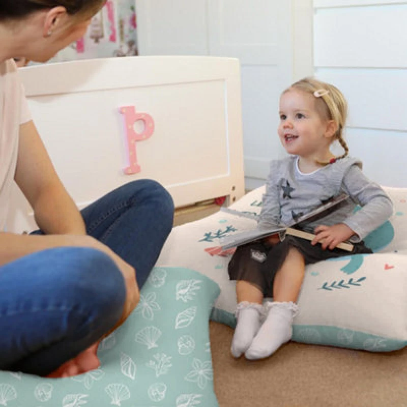 Image of rucomfy Beanbags Rucomfy Indoor Under The Sea Bean Bag - Kids Floor Cushion Seat