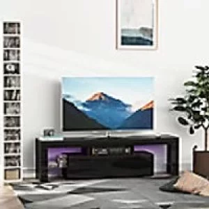 Image of Homcom TV Stand Black 350 x 450 mm