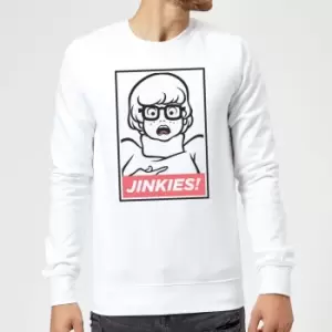 Image of Scooby Doo Jinkies! Sweatshirt - White - S