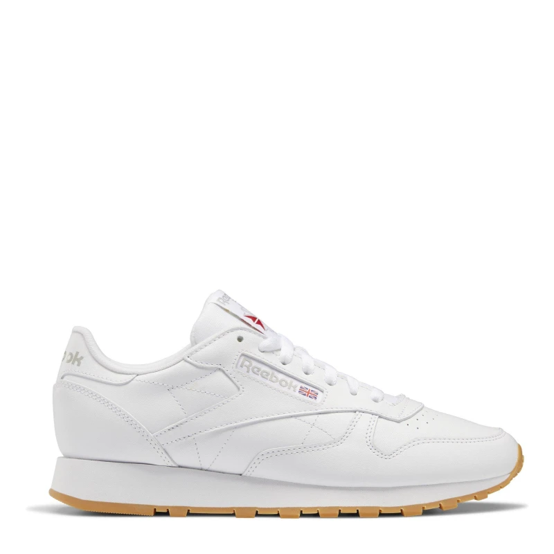 Image of Reebok Classic Leather Mens Trainers - White White 8.5