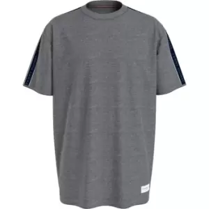Image of Tommy Hilfiger Short Sleeve T Logo - Grey