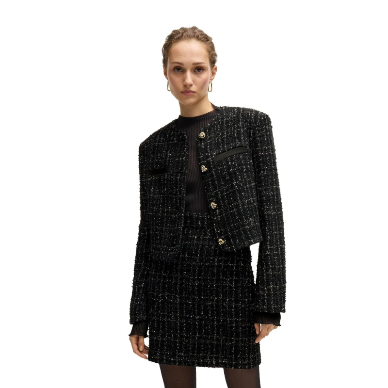 Image of Boss Womens Jolena Formal Jacket Black female 6 (XS)