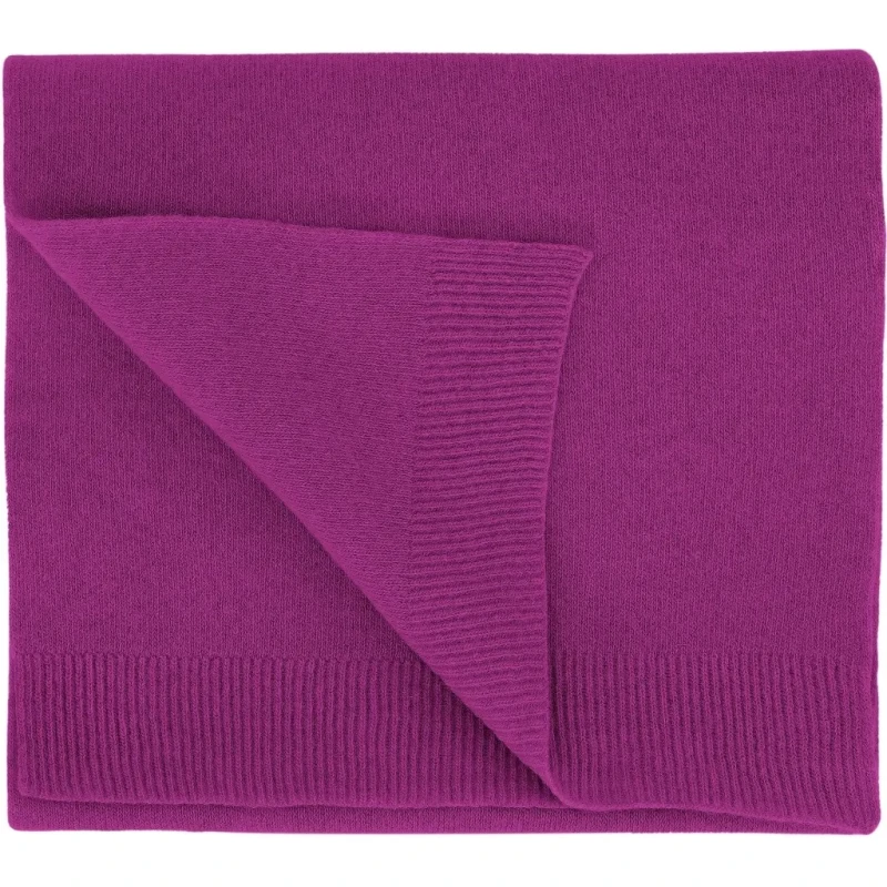 Image of Colorful Standard Merino scarf Colorful Standard magenta blaze Violet Unisex TU