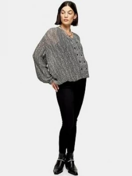 Image of Topshop Maternity 32' Over-Bump Joni Jeans - Black