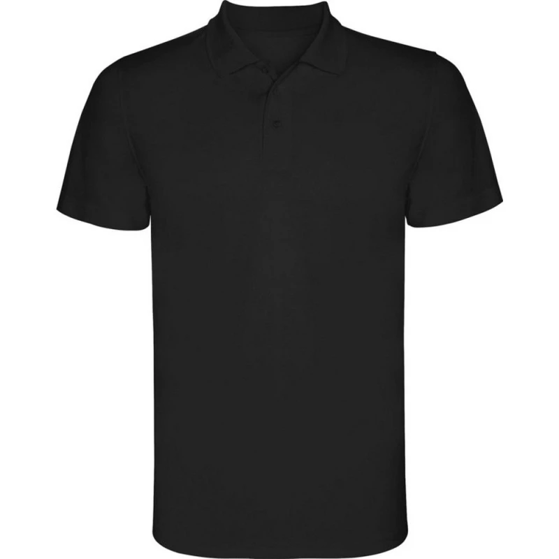 Image of ROLY Monzha Polo Shirt in Black Size: 4 Years Black Unisex 4 Years