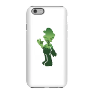 Image of Nintendo Super Mario Luigi Silhouette Phone Case - iPhone 6 - Tough Case - Gloss