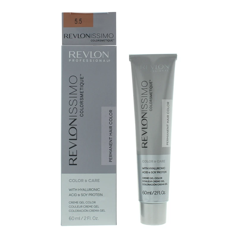 Image of Revlon Revlonissimo Colorsmetique 5.5 Light Mahogany Brown Hair Colour 60ml