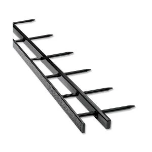 Image of GBC SureBind A4 25mm Binding Strips 10 Prongs 250 Sheet Capacity Black Pack of 100