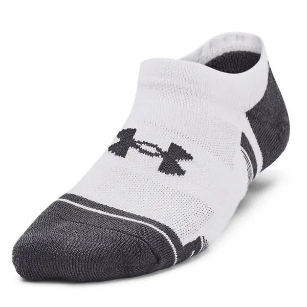 Image of Under Armour Tech No Show 3 Pack Socks Juniors C13-4 Black 41286403030