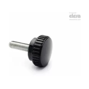 Image of Elesa - Knurled grip knob-B.193/18 p-M5x10