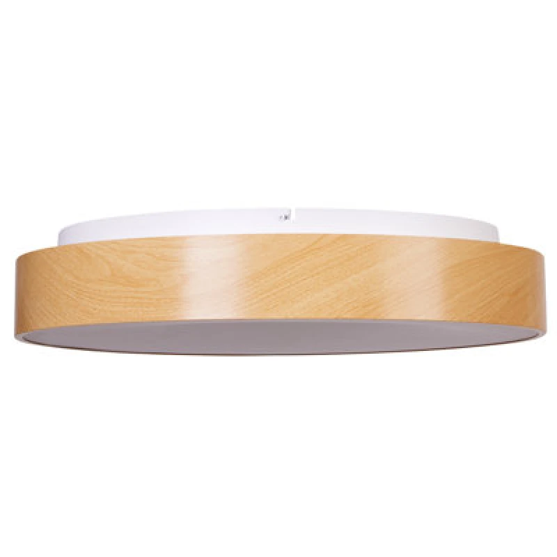 Image of Beliani LED Ceiling Lamp Bragoto With Dimmer Metal Light Brown
