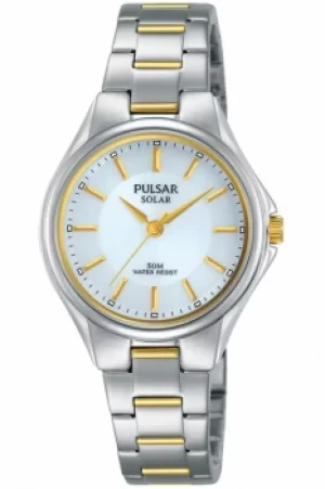 Image of Ladies Pulsar Solar Solar Powered Watch PY5035X1