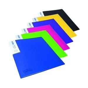 Image of Rapesco Germ-Savvy Display Book 40 Pocket Assorted Pack of 6 1647