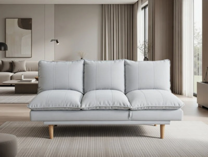 Image of DS Living The Amalfi 3 Seater Sofa In Grey Or Sky Blue