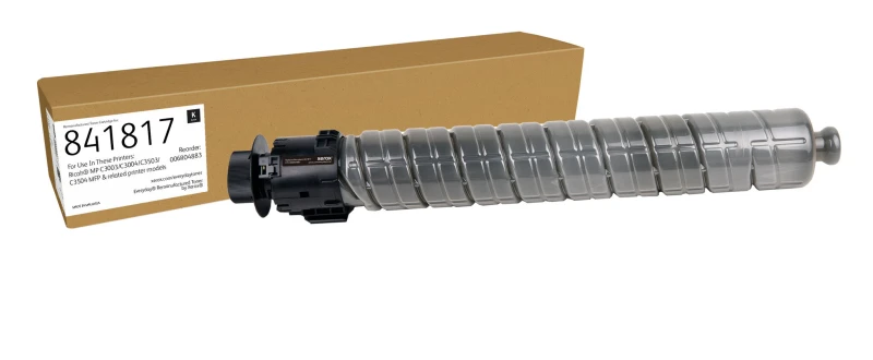 Image of Xerox Everyday Black Remanufactured Toner by Xerox compatible with Ricoh 841817, Standard capacity 006R04883