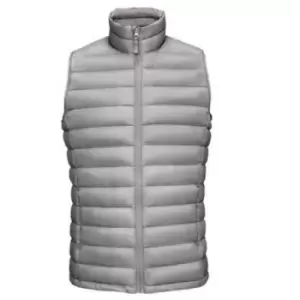 Image of SOLS Mens Wilson Lightweight Padded Bodywarmer (M) (Metal Grey)