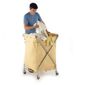 Image of GPC Trolley HI552Y Chrome Plated Steel 150L 590mm x 1030mm x 685mm