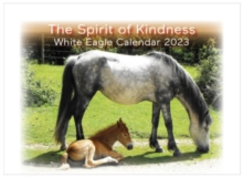 Image of The Spirit of Kindness - White Eagle Calendar 2023. Spiral bound. By White Eagle Books