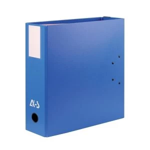 Image of Arianex Double Capacity Lever Arch Files File with A-Z Dividers 2x50mm Spines A4 Blue Ref DA4-BE