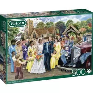 Image of Jumbo Falcon De Luxe The Wedding 500 Piece Jigsaw Puzzle