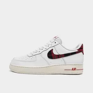 Image of Nike Air Force 1 '07 Lv8, White/University Red-Stadium Green, size: 6+, Male, Trainers, DV0789-100