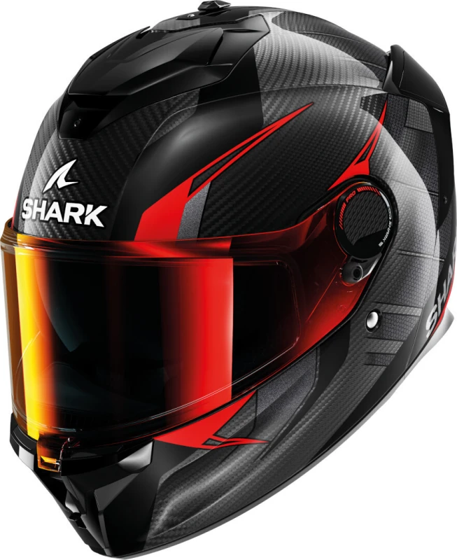 Image of Shark Spartan GT Pro Kultram Carbon Helmet, black-red, Size M for Men