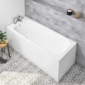 Image of 1500 x 700 Colt Single Ended Steel Bath with 2 Tap Holes