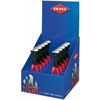 Image of Knipex - DRAPER 10643 00 18 01 V10 Countertop Display of 10 x 200mm End Cutting Pliers