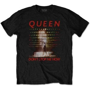 Image of Queen - Don't Stop Me Now Unisex Medium T-Shirt - Black