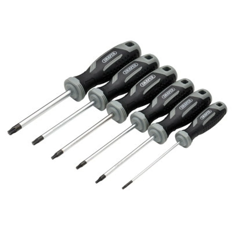 Image of Draper 13434 TX-STAR Soft Grip Screwdriver Set (6 Piece) 13434