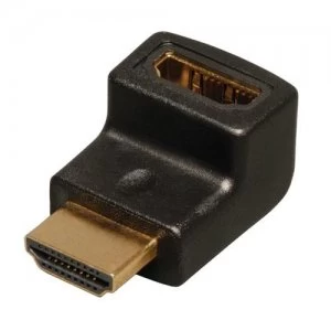 Image of Tripp Lite HDMI Right Angle Up Adapter / Coupler (M/F)