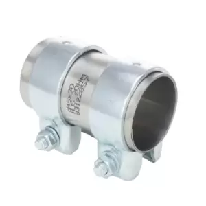 Image of HJS Pipe Connector, exhaust system 83 12 2857 VW,AUDI,OPEL,Golf IV Schragheck (1J1),Golf V Schragheck (1K1),POLO (9N_),GOLF VI (5K1)