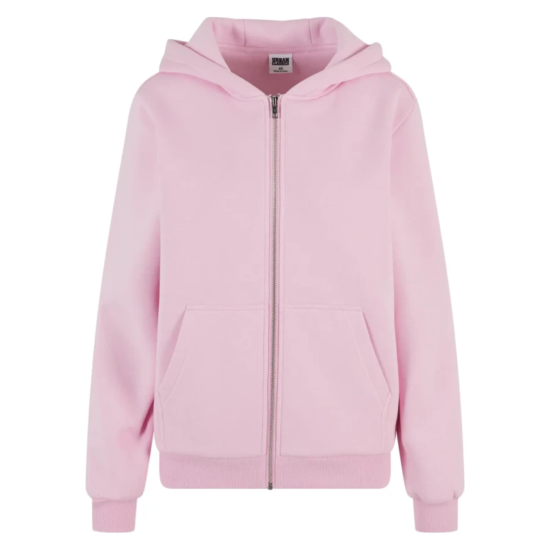 Image of Urban Classics Womens zip-up hoodie Urban Classics Rose Female L