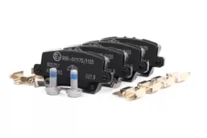 Image of ATE Brake pad set HONDA 13.0460-5757.2 43022SMGE00,43022SMGE01,43022SMGE02 43022SMGE03