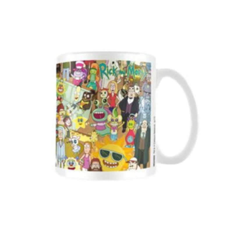 Image of Rick & Morty Characters Mug Multi