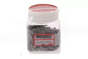 Image of Teng Tools GR25002100 PH2 GR Bit - 25mm Long - 1/4" Hex - Pack of 100