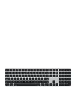 Image of Apple Magic Keyboard With Touch Id And Numeric Keypad For Mac Models With Apple Silicon - Black Keys - British English