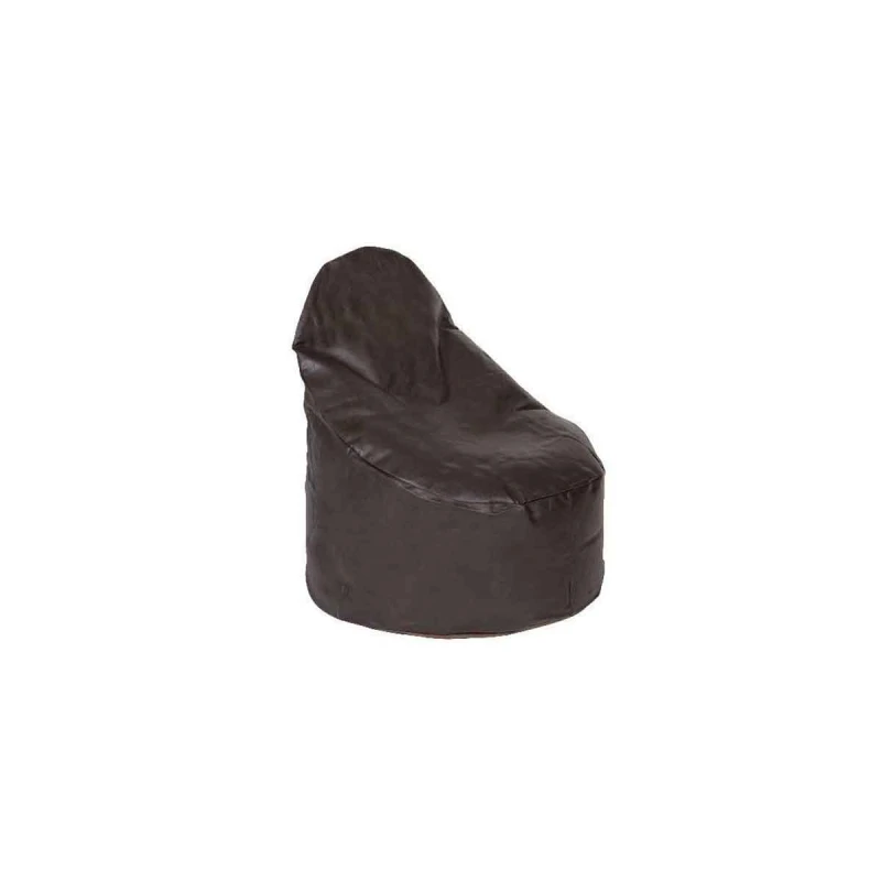Image of Kaikoo Brushed Faux Suede Ezee Chair - Chocolate, Brown KAI24-030