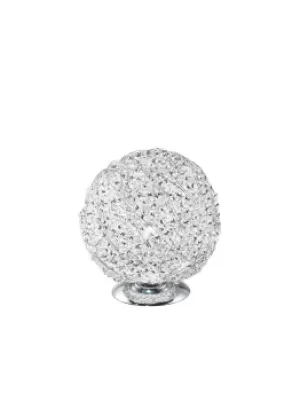 Image of ASTRA Lamp Chrome, Crystals 20x21cm