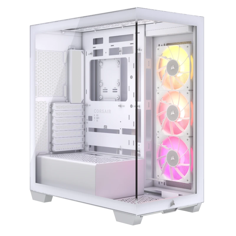 Image of Corsair iCUE LINK 3500X RGB Mid Tower Case - White