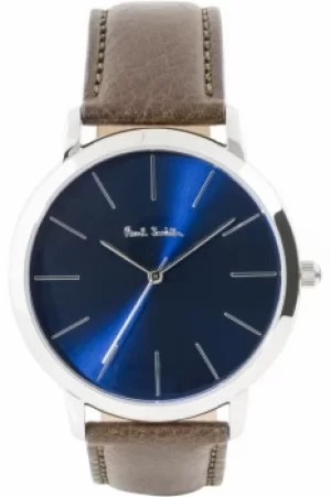 Image of Mens Paul Smith MA Leather Strap Watch P10091