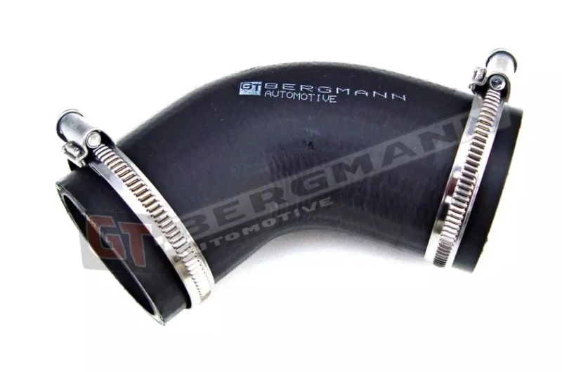 Image of GT-BERGMANN GT52-058 Turbocharger Hose with clamping pieces, Rubber with fabric lining Rubber with fabric lining Charger Intake Hose (3314)
