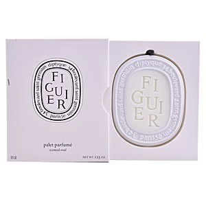 Image of Diptyque Figuier Scented Oval Wardrobe Air Freshener 35g