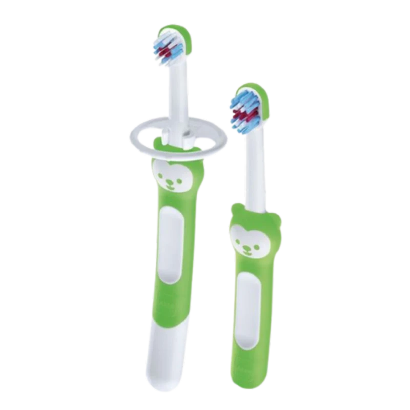 Image of MAM Green Baby Toothbrush - +5 months GRN-MAM-HYG04